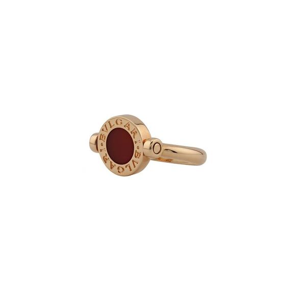 Bulgari 18K Rose Gold 1.00 ct. tw. Red Tourmaline Ring - Picture 2 of 5